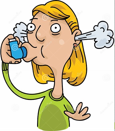 asthma-inhaler-cartoon-woman-uses-her-to-deal-her-41750722